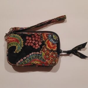 Vera Bradley Floral Wristlet Size 5.5x3.5